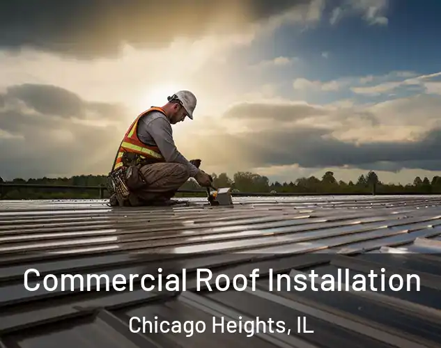  Commercial Roof Installation Chicago Heights, IL
