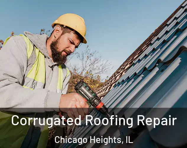  Corrugated Roofing Repair Chicago Heights, IL