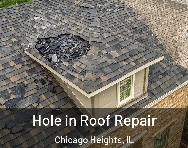  Hole in Roof Repair Chicago Heights, IL