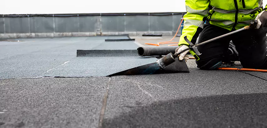 Residential Flat Roof Repair in Chicago Heights