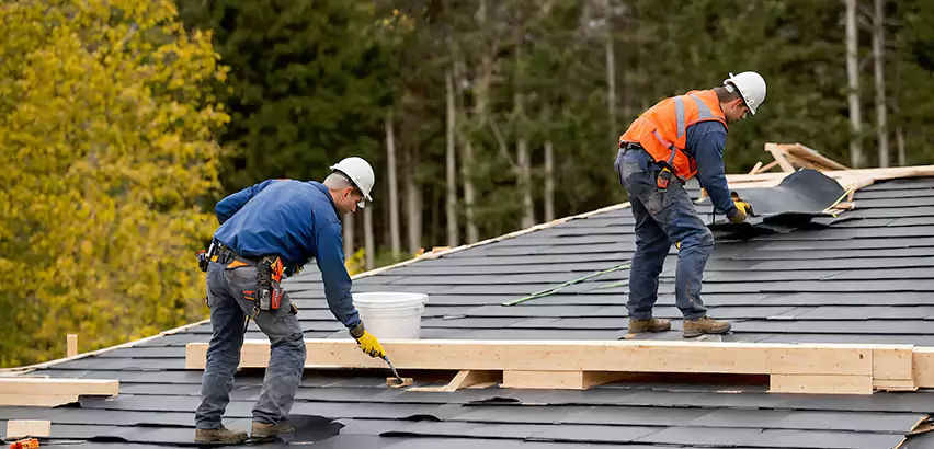 Garage Felt Roof Replacement in Chicago Heights