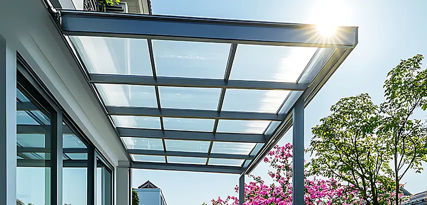 Glass Patio Roof Installation in Chicago Heights