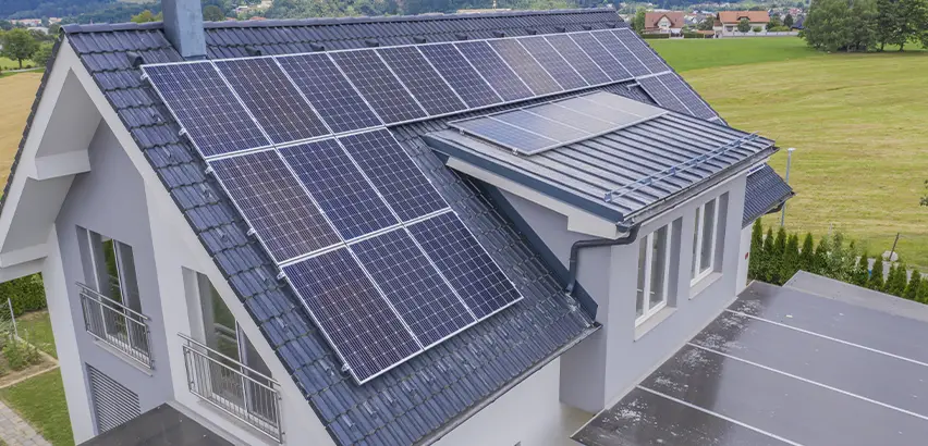 Residential Solar Roof Installation in Chicago Heights