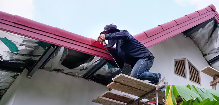 Residential Wind Damage Roof Repair in Chicago Heights