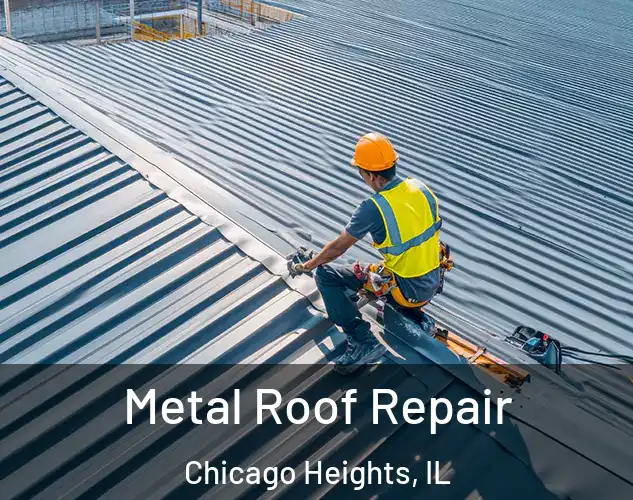  Metal Roof Repair Chicago Heights, IL