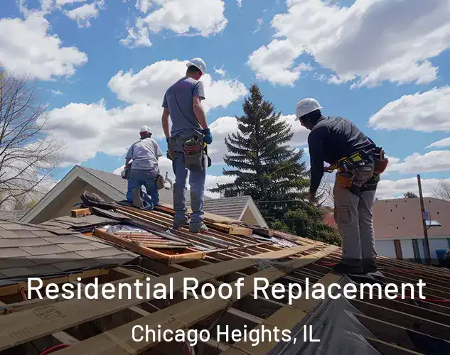  Residential Roof Replacement Chicago Heights, IL