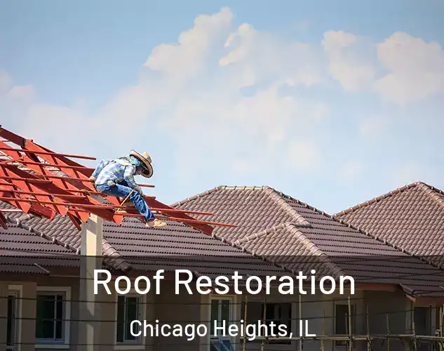  Roof Restoration Chicago Heights, IL