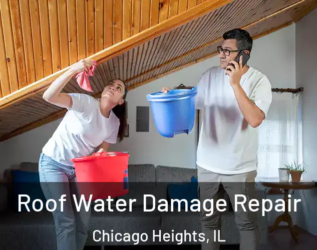  Roof Water Damage Repair Chicago Heights, IL