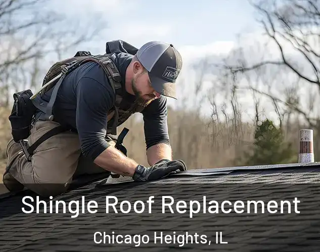  Shingle Roof Replacement Chicago Heights, IL
