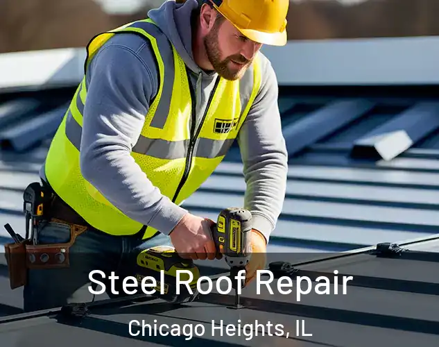  Steel Roof Repair Chicago Heights, IL