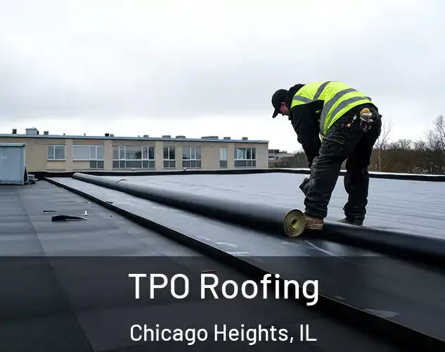  TPO Roofing Chicago Heights, IL